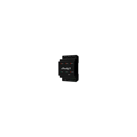 Shelly Pro 3 DIN Rail 3-channel Relay, WiFi/LAN